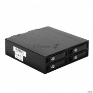 Корзина для Hdd Exegate Ex264647rus Hs425-01 (универсальная, на 4*2,5" Sata/sas Hdd, занимает 1*5,25