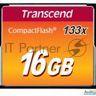 Флеш карта Cf 16gb 133x Type I Transcend (ts16gcf133)