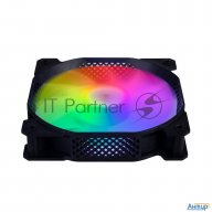 Вентилятор 1stplayer F1-plus Black / 140mm, Led 5-color, 1000rpm, 3pin / F1-plus-bk / Bulk