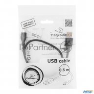 Кабель Gembird/cablexpert Ccp-musb2-ambm-0.5m Кабель Usb 2.0 Pro , Am/microbm 5p, 0.5м, экран, черны