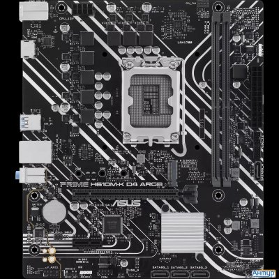 Asus Prime H610m-k D4 Argb (socket 1700, Matx, 2xddr4(64gb), Vga/hdmi 2.1, 1xpcie 4.0x16/1xpcie 3.0/