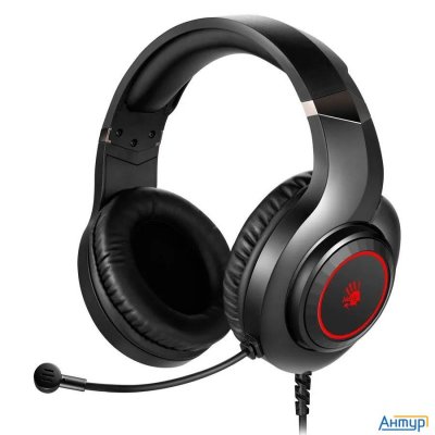 Наушники с микрофоном A4tech Bloody G220 черный 2м мониторные оголовье (g220 Aux3.5-4pin + Usb)