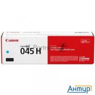 Тонер-картридж Canon 045c H голубой, 2200 стр., для I-sensys Mf631/633/635, Lbp611