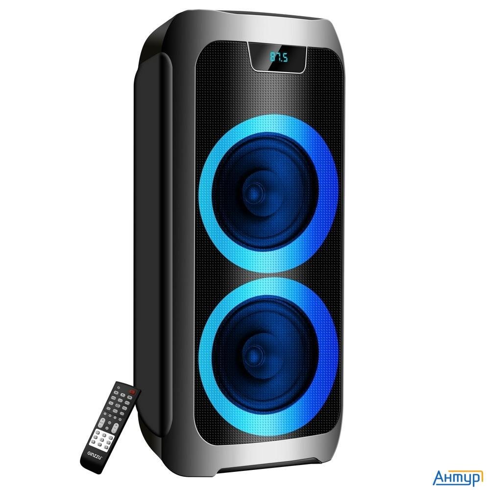 Ginzzu Gm-211, Акустическая система Midi, Rgb/bt/usb/tf/fm/ДУ