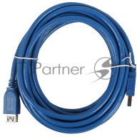 Кабель Am/af Usb3.0 5.0м Vcom удлинитель Usb 3.0, Vus7065-5m