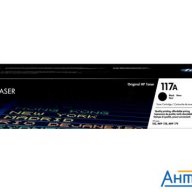 Hp W2070a Картридж 117a лазерный, черный  (1000стр.)