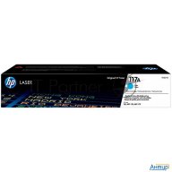Hp W2071a Картридж 117a лазерный, голубой  (700стр.)