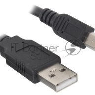 Кабель Gembird/cablexpert Ccp-usb22-am5p-3 Usb 2.0 Pro Кабель , 2xam/minibm 5p, 0.9м, экран, черный