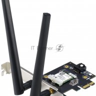 Сетевой адаптер Asus Pce-ax1800 Wifi 802.11ax, 2402 + 574mbpsб Pci-e Adapter, 2 антенны; 90ig07a0-mo