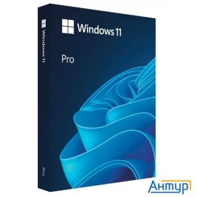 Microsoft Windows 11 Professional 64-bit English Int 1pk Dsp Oei Dvd лицензия с Coa и носителем инфо
