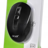 Мышь Acer Omr060 черный оптическая (1600dpi) беспроводная Usb (7but)