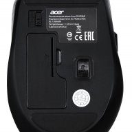 Мышь Acer Omr060 черный оптическая (1600dpi) беспроводная Usb (7but)