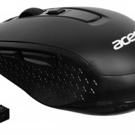 Мышь Acer Omr060 черный оптическая (1600dpi) беспроводная Usb (7but)