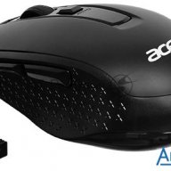 Мышь Acer Omr060 черный оптическая (1600dpi) беспроводная Usb (7but)