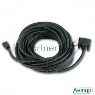 Кабель Hdmi-dvi Gembird, 10м, 19m/19m, Single Link, черный, позол.разъемы, экран Cc-hdmi-dvi-10mc