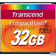 Флеш карта Cf 32gb Transcend Ts32gcf133 W/o Adapter