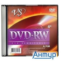Vs Dvd-rw 4,7 Gb 4x Sl/5 (vsdvdrwsl501)