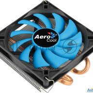 Кулер Cpu Aerocool Verkho 2 Slim (универсальный, 105w, 18-27 Db, 1000-2300 Rpm, 90мм, 4pin, медь+алю