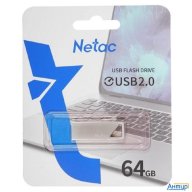 Netac Usb Drive 64gb U326 Usb2.0, Retail Version [nt03u326n-064g-20pn]