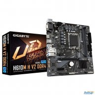 Материнская плата Gigabyte H610m H V2, Lga1700, H610, 2*ddr5, 4*sata, 1*m.2, 2*usb 3.2, 4*usb 2.0, 1