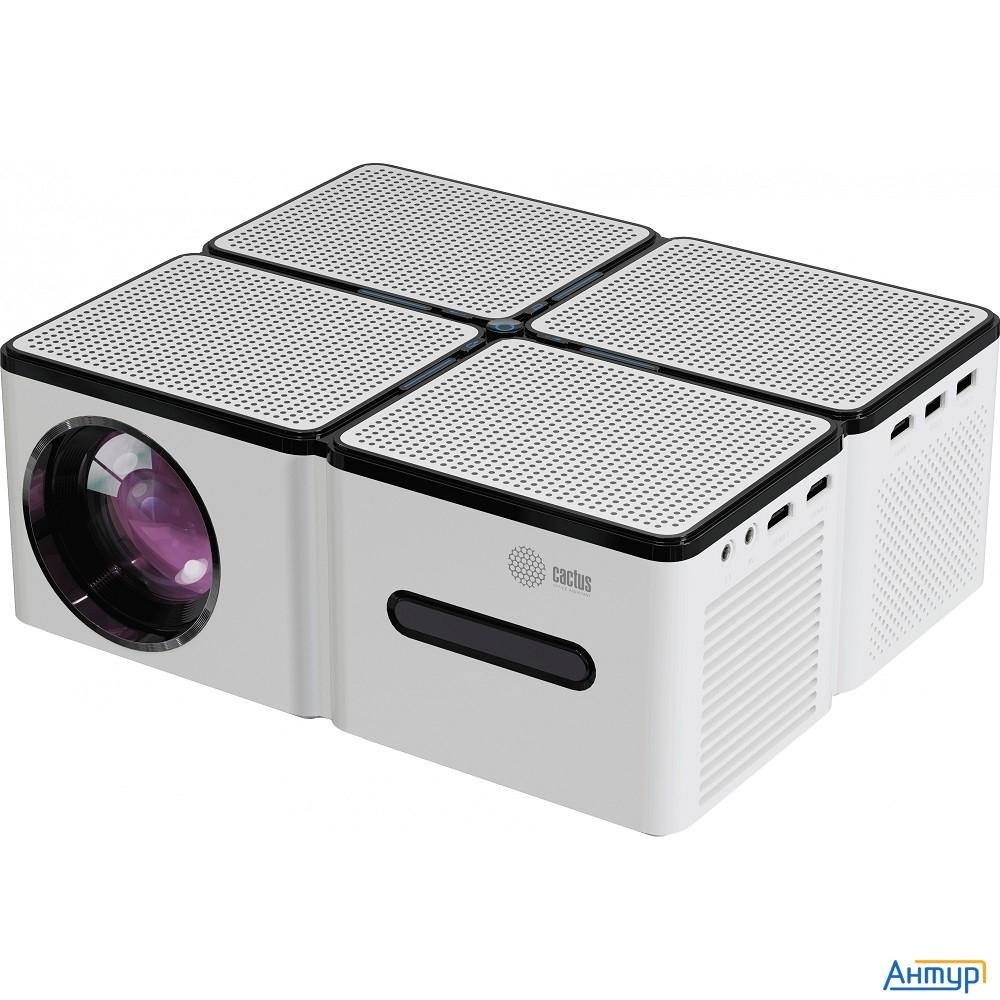 Проектор Cactus Cs-pro.03wt.full Hd-a Lcd 7500lm Ls 720lm Ansi (1920x1080) 2300:1 ресурс лампы:30000