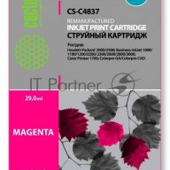 Картридж струйный Cactus Cs-c4837 пурпурный (29 Ml) для №11 Hp 2000/2500/1000/1100/1200