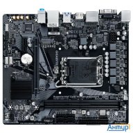 Материнская плата Gigabyte H610m S2h, Lga1700, H610, 2*ddr5, 4*sata, 1*m.2, 2*usb 3.2, 4*usb 2.0, 1*