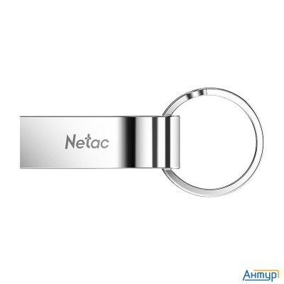 Netac Usb Drive 16gb U275 <nt03u275n-016g-20sl>, Usb2.0, с кольцом, металлическая