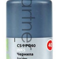 Чернила Cactus Cs-i-pg40 черный (100мл) Canon Pixma Mp150/mp160/mp170/mp180/mp210