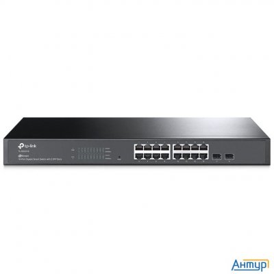Tp-link Sg2218 Коммутатор Jetstream линейки Smart с 16 гигабитными портами Rj45 и 2 портами Sfp