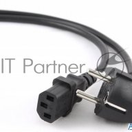 Кабель питания Gembird 1.8м, Vde(0.75мм), черный, с зазем., пакет Pc-186-vde