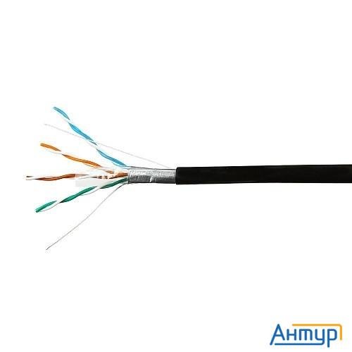 Skynet Кабель Ftp Outdoor 4x2x0,46, медный, Fluke Test, кат.5e, однож., 100 м, Box, черный [csl-ftp-