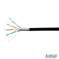 Skynet Кабель Ftp Outdoor 4x2x0,46, медный, Fluke Test, кат.5e, однож., 100 м, Box, черный [csl-ftp-