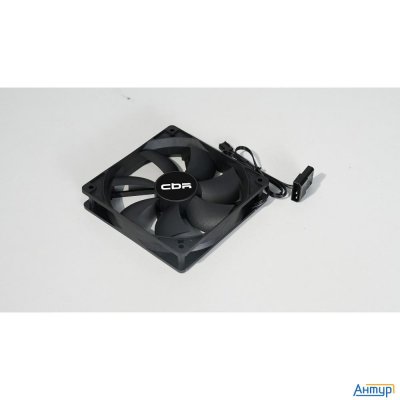 Cbr Вентилятор для корпуса Cbr-cf-12025-1200b, 120*120*25мм, 3-pin+molex, 1200 Rpm, 36 Cfm, 25 Dba