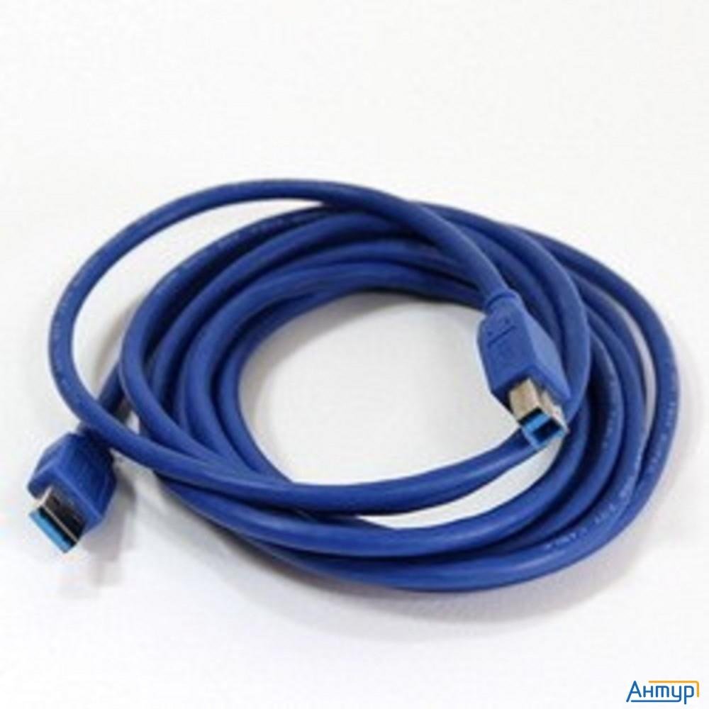 Vcom Vus7070-3m Кабель соединительный Usb3.0 Am/bm 3m (6937510851133)