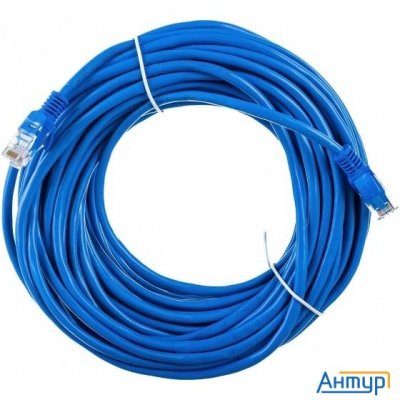 Патч-корд Utp Cablexpert Pp12-20m/b кат.5e, 20м, синий