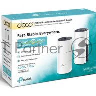 Бесшовный Mesh роутер Tp-link Deco P9 (2-pack) Ac1200 10/100/1000base-tx белый (упак.:2шт)