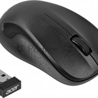 Мышь Acer Omr302 черный оптическая (1200dpi) беспроводная Usb (3but)