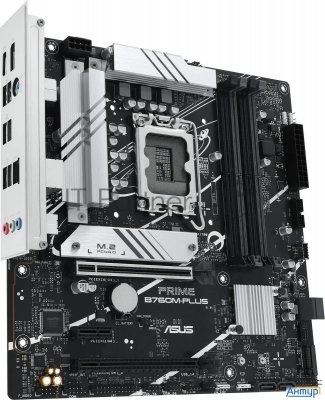 Материнская плата Asus Prime B760m-plus Soc-1700 Intel B760 4xddr5 Matx Ac`97 8ch(7.1) 2.5gg Raid+hd