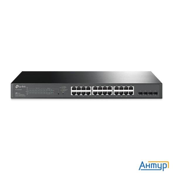 Tp-link Sg2428p Коммутатор Jetstream Smart с 24 гигабитными портами Poe+ и 4 портами Sfp