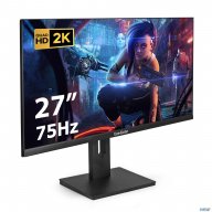 Монитор безрамочный с аудио 27" Exegate smartview Es2707ta (ips Led Grade A+, 2k, 2560x1440@75Гц (wq