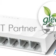 Tp-link Ls1005 5-портовый 10/100 Мбит/с неуправляемый коммутатор, 5 портов Rj45 10/100 Мбит/с