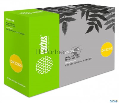 Фотобарабан Cactus 101r00474 Cs-dr3260 черный (10000стр.) для Xerox Ph 3052/3260;wc 3215/3225
