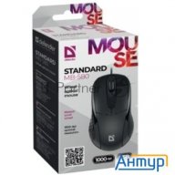 Мышь Usb Optical Mb-580 Black 52580 Defender