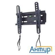 Kromax Flat-6 New Black, наст. для Tv 15"-47", Max 35 кг, 1 ст св., нак. +3°-10°, от ст. 42 мм, Max