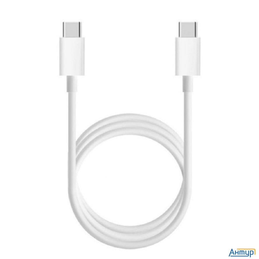 Bion Кабель для зарядки Usb Type-c - Usb Type-c (cm/cm), 3a, 100w, Usb 2.0, 2 м, белый [bxp-ccp-usbc
