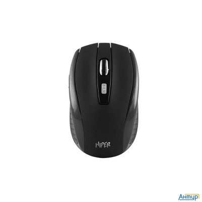 Мышь Hiper беспроводная Omw-5600 { Softtouch,1600dpi, черный, Usb, 6кнп}