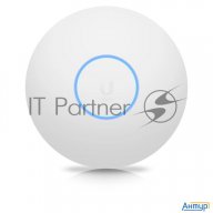 Точка доступа Ubiquiti Unifi 6 Ap Pro [u6-pro] 2.4+5 ГГц, Wi-fi 6, 4х4 Mu-mimo, 802.3at, 1х 1g Rj45