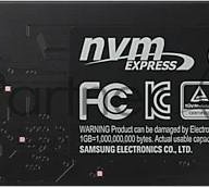 Ssd накопитель M.2 (pci-e Nvme) 1tb Samsung 980 (r3500/w3000mb/s) (mz-v8v1t0bw)