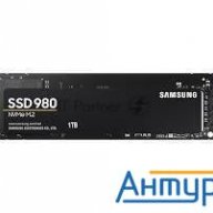 Ssd накопитель M.2 (pci-e Nvme) 1tb Samsung 980 (r3500/w3000mb/s) (mz-v8v1t0bw)